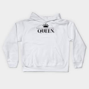 Social Distancing Queen Kids Hoodie